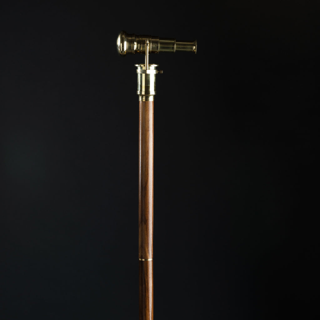 Hidden Spy Telescope walking stick.