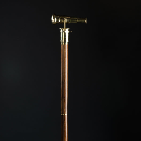 Hidden Spy Telescope walking stick.